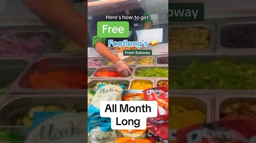 Get a FREE Subway Footlong! Promo Code