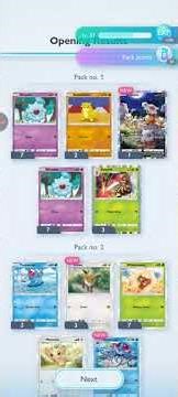 10 Packs opening pokemon pocket 2 Great Pulls #pokemon #pokemonpocket