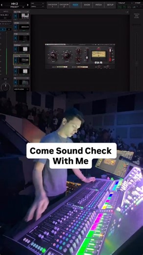 How efficient are your sound checks? If you are mixing in a fixed install venue every week, starting from a template that is 90% ready to go is the key to speed quality and your team will definitely thank you. My show file is setup in a way that I set gain into the yellow and I’m 90% there with my sound. Probably the thing that changes the most week to week is really just vocals. #worship #allenheath #fohengineer #livemixing #dlive | Tyler Kerpsack