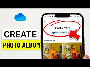 How to Upload Multiple Photos & Create Album in Microsoft OneDrive