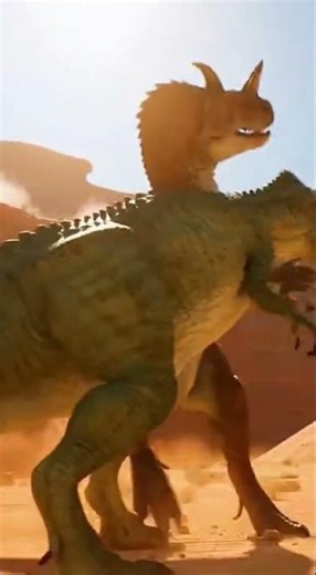 Epic Allosaurus vs Ceratosaurus Canyon Clash