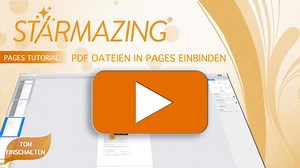 Mit Pages PDF Dateien einbinden und als ein einziges PDF Dokument speichern