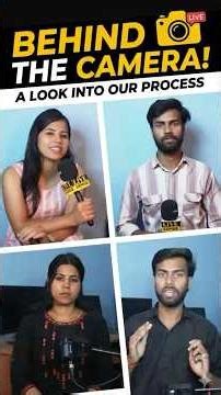 Behind the camera 🎥