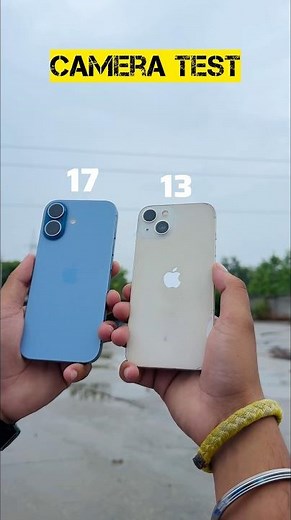 iPhone 17 vs iphone 13 camera test