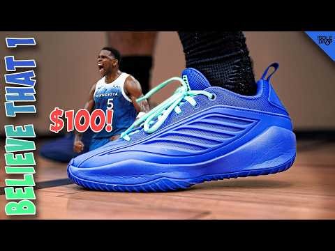 Anthony Edwards BUDGET SHOE is NICE?! Adidas Believe That 1 Performance Review!