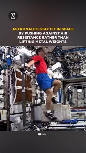 How Astronauts Stay Fit in Zero Gravity #trendingshorts #space #science #nasa
