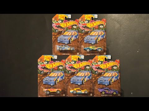 Opening Hot Wheels 2026 Spring set