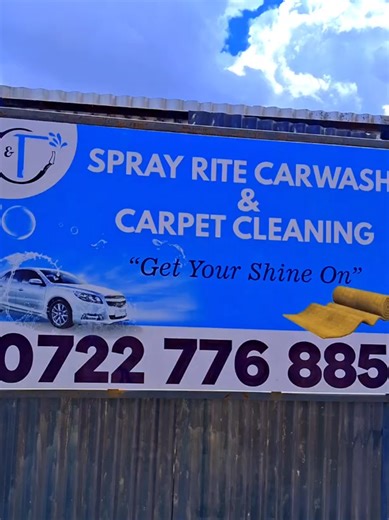 Sparkle That Turns Heads💫Walk on Freshness🌟📍Membley Oj Ruiru #carwashinruiru #carpetcleaning #sprayritecarwash #cleanwithus #ruirumembley