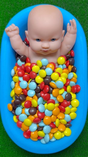 Minutes Satisfying Video Mixing Funny Candy ASMR & Make Up in 3 Bathtubs with Magic M&M's Slime