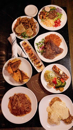 Omaha Food Magazine on Instagram: "🥩 A steakhouse with stories in every bite. There’s a reason Gorat’s has been an Omaha institution for generations — and it’s more than just Warren Buffett’s legendary porterhouse and hash brown combo (though yes, we had to try it). This local favorite serves up timeless comfort and old-school charm with every dish: • Billionaire Deviled Eggs with candied bacon + truffle oil • Buttermilk-fried Truffalo Shrimp tossed in buffalo + bleu cheese • The O.G. Meat Sauc