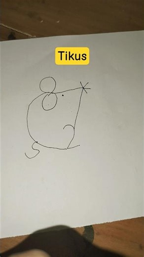 easy trick to draw a mouse #shortvideo #learntodraw #art