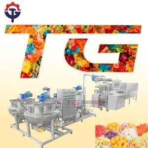 [Hot Item] Automatic Pectin Gummy Making Machine Candy Making Machine Healthy Hair Protecting Gummy Eye Ball Candy Making Equipment