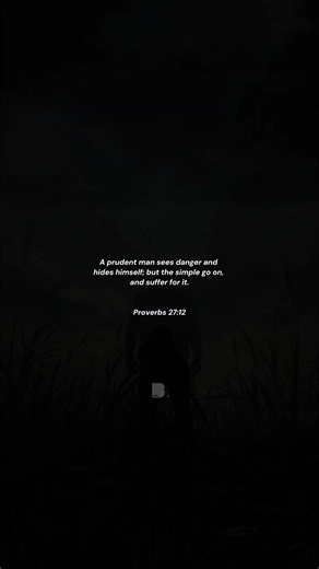 Proverbs 27:12