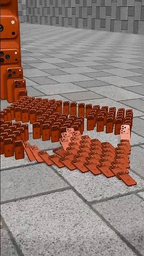 Most Extreme Domino Effect – So Satisfying 😌🔥