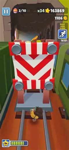 swimming through subway surfers with bangtan sonyeondan 💜 #subwaysurfers #subwaysurfersshorts #bts
