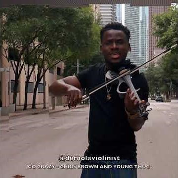 Go Crazy - Chris Brown , Young Thug (Violin cover) | Demola #gocrazychallenge