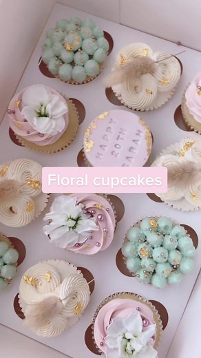 Flower Cupcake Tutorial