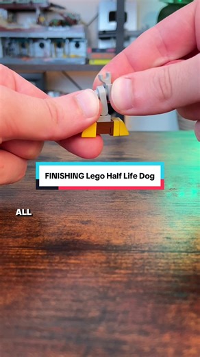 Finishing Lego Half Life Dog - A Creative Build