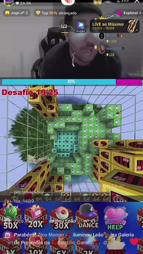 Obrigado irmão:@Zico Mengo 🐦‍🔥 #liveinfinita #leao #presentes #games #fyp