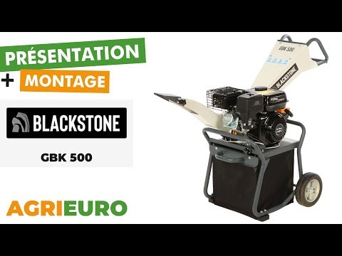 BlackStone GBK 500 - Broyeur thermique 2 en 1 - Présentation et Montage