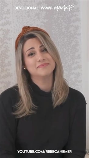 rebecanemer on Instagram: "Que você seja fortalecida(o) HOJE. Espere vivendo! ❤️🙏🏻 Compartilhe com alguém que ESPERA viver algo!"