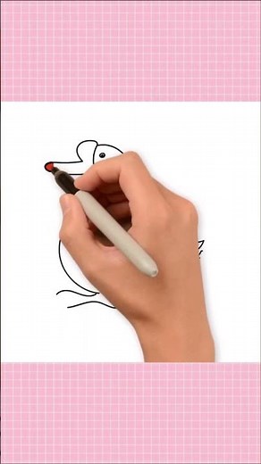 簡単ステップ！美しい白鳥（スワン）の描き方イラスト 🦢💦