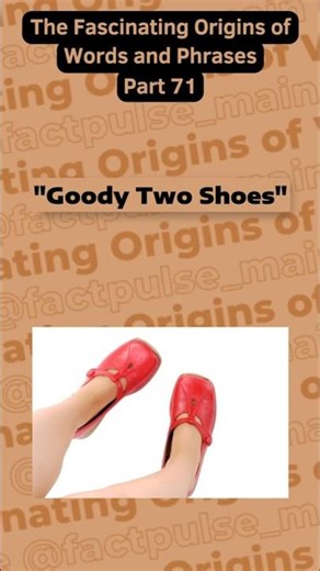 Goody Two Shoes 👞👞 The Fascinating Origins Of Words And Phrases #part71 | #factpulse
