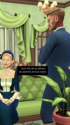 F the de la willows | sims 4