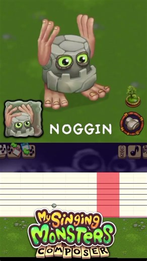 My Signing Monsters Composer Tutorial Plant Island Noggin 8/2 Tempo:280 E-flat major.