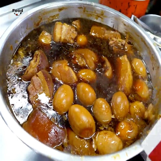 6M views · 60K reactions | Must eat pork rice in Taiwan kong lou phan Street food 2025 | Ivor Dona | Facebook