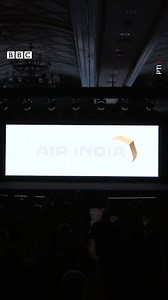 On Thursday, Air India unveiled its new logo in a ceremony in New Delhi. In a press release, the Tata group, which owns the airline, said that the logo signifies "limitless possibilities, progressiveness, and the airline’s bold, confident outlook for the future". #AirIndia #tata #branding #logo | BBC News India