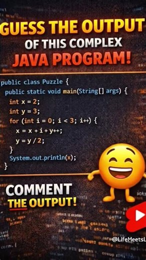 Can You Guess the Output? | Tricky Java Program 1 #Shorts