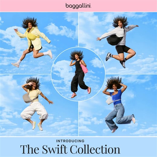 Five perfect styles in our lightest fabric ever. The Swift Collection is here. | baggallini