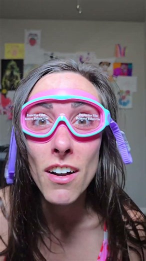 clip on kids pool goggles