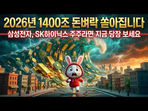 1400조 돈벼락 쏟아집니다! 삼성전자, SK하이닉스 주주라면 지금 당장 보세요!
