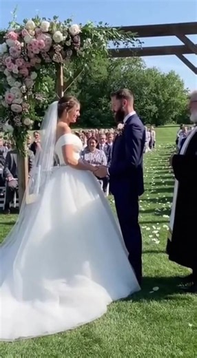 Wedding Dress Malfunction Causes Panic at Ceremony