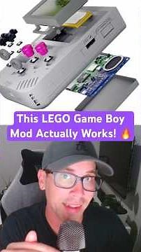 This LEGO Game Boy Mod Actually Works! 🔥