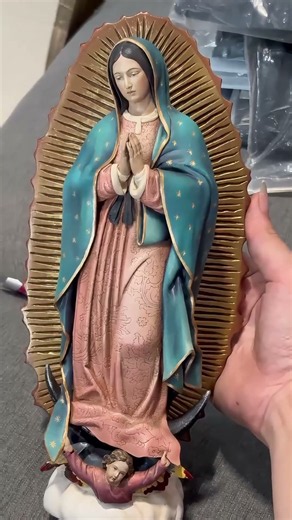 Our Lady of Guadalupe | The Image That Changed Millions of Hearts | Handcrafted Catholic Statue