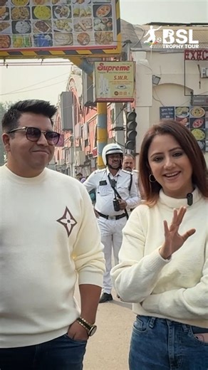 2.2K views · 306 reactions | The excitement is real! ✨ Howrah Hooghly Warriors FC Owner Nikhil Shah and actress Manali Dey bring the energy for the upcoming Bengal Super League season. Get ready for the biggest football event of the year! #BengalSuperLeague #BSL #SaraBanglarSeraFootball | Bengal Super League | Facebook