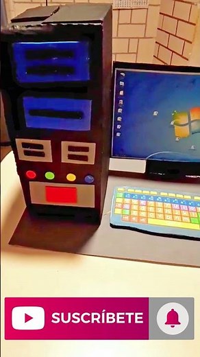 Partes De Una Computadora 🖥️⌨️🖱️ #hechoamano #manualidades #arteparaprincipiantes