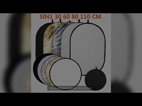 60/30CM 12 Inch Reflector 5 in 1 Photos Round Reflector For Photograph Discount 50%
