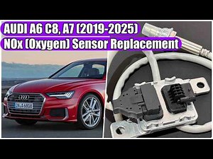AUDI A6 C8, A7 (2019-2025) - Oxygen / NOx Sensor Replacement / Removal / Location