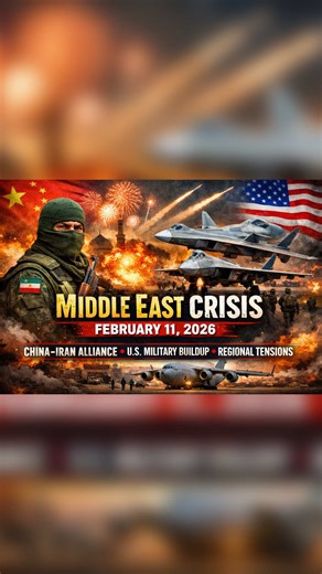 Middle East Tensions 2026: China-Iran Alliance & Massive US Military Buildup Explained Middle East conflict, Iran China news, US military deployment, regional tensions 2026, global security updates