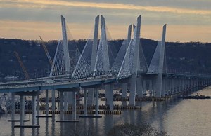 Roadway Work Continues On Cuomo Bridge