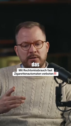 Tobias Hich klagt gegen Zigarettenautomaten