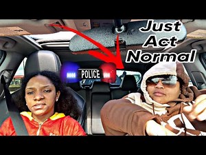RUSHING LIL BIT TO THE HOSPITAL & GOT STOPPED BY THE POLICE