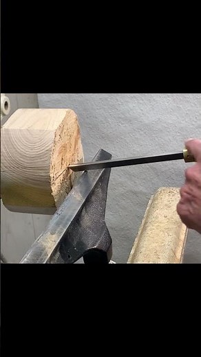 The Bedan - usually an unknown tool -- #woodturning #woodworking