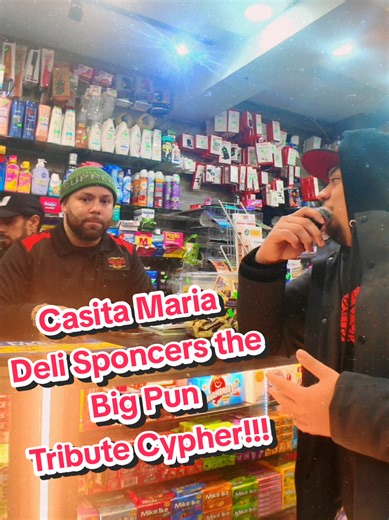 Casita Maria Deli Is Now the Proud Sponcer of the Big Pun Tribute Cypher!!!! #bigpun #hiphop #tribute #nycevent