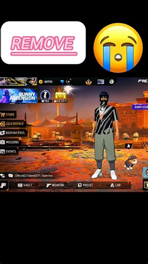 OB51 Update that itam are removed 😱 #sehar​ #freefire​OB51 Update