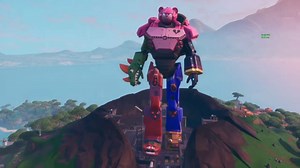 A Giant Robot Is Being Built in Fortnite Right Now